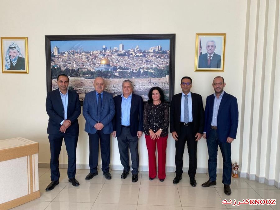وفد مجلس العمل الفلسطيني في أبوظبي زار السفير يونس مهنئًا